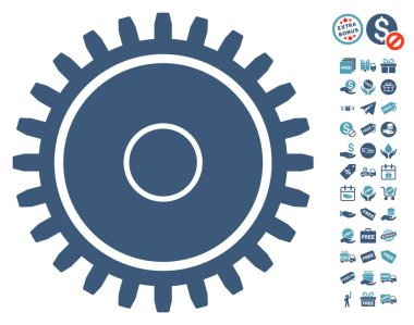 Ücretsiz Bonus dişli simgesiyle