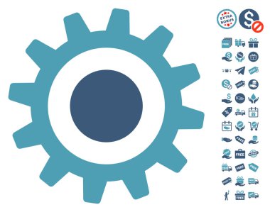 Ücretsiz Bonus dişli simgesiyle