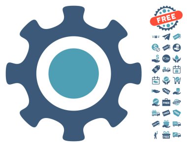 Ücretsiz Bonus dişli simgesiyle