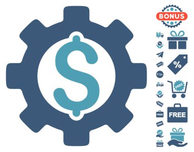 Ücretsiz Bonus ile Geliştirme maliyet simgesi