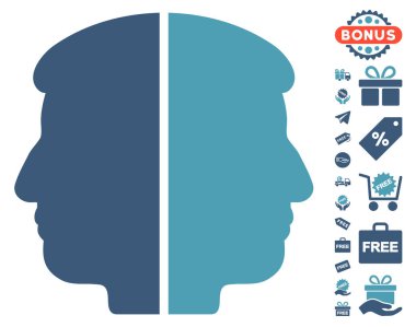 Çift yüzlü simgesi ücretsiz bonus