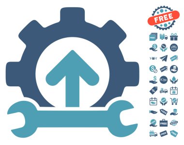 Dişli entegrasyon Araçları simgesini ücretsiz bonus