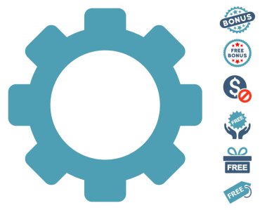 Dişli simgesini ücretsiz bonus