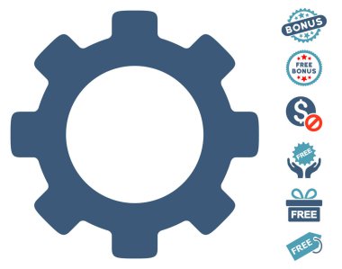 Dişli simgesini ücretsiz bonus