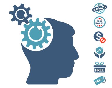 Döndürme simgesi ücretsiz bonus kafa Dişliler