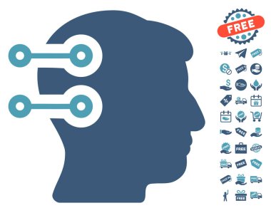 Ücretsiz Bonus kafa bağlayıcılar simgesiyle