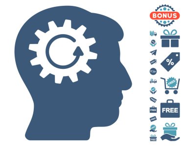 Döndürme simgesi ücretsiz bonus kafa dişli