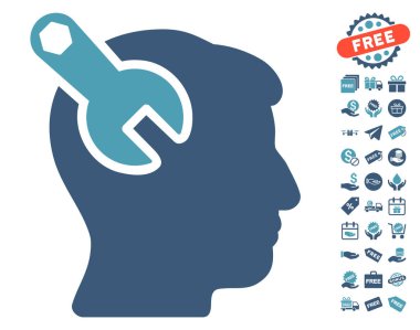 Kafa Nöroloji Wrench kutsal kişilerin resmi ile ücretsiz Bonus