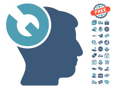 Kafa cerrahi Wrench kutsal kişilerin resmi ile ücretsiz Bonus