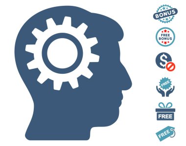 Akıl dişli simgesini ücretsiz bonus
