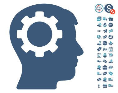 Akıl dişli simgesini ücretsiz bonus