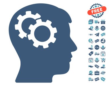 Ücretsiz Bonus ile akıl Gears simgesi