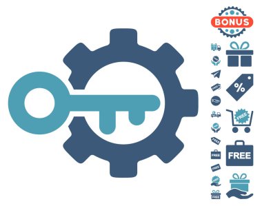 Anahtar Ücretsiz Bonus ile simge seçenekleri