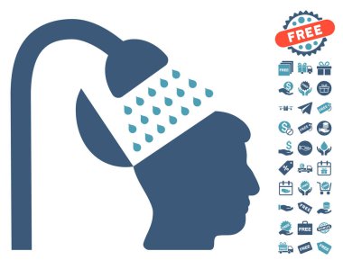 Açık fikirli duş simgesi ücretsiz bonus