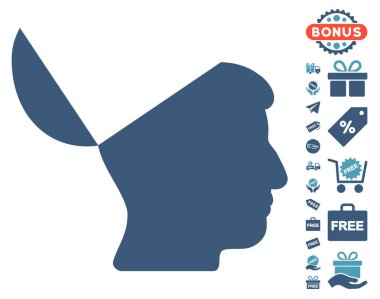 Açık fikirli simgesi ücretsiz bonus