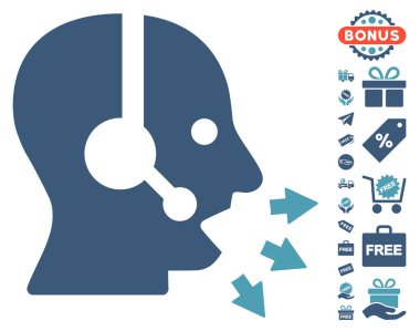 İşleç simgesi ücretsiz Bonus ile konuşmak