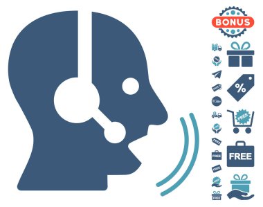 Operatör konuşma simgesini ücretsiz bonus