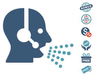 Operatör konuşma simgesini ücretsiz bonus