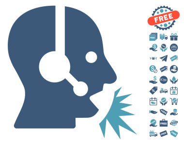 Operatör konuşma simgesini ücretsiz bonus