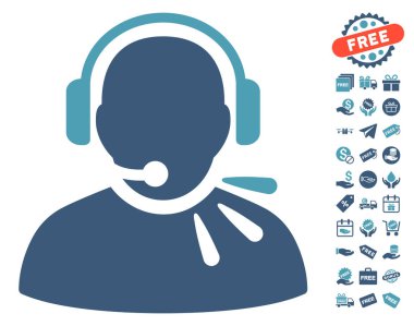 Operatör konuşma simgesini ücretsiz bonus