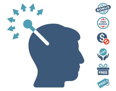 Ücretsiz Bonus ile optik sinir arayüzü simgesi