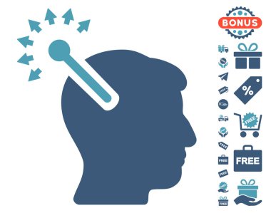 Ücretsiz Bonus ile optik sinir arayüzü simgesi