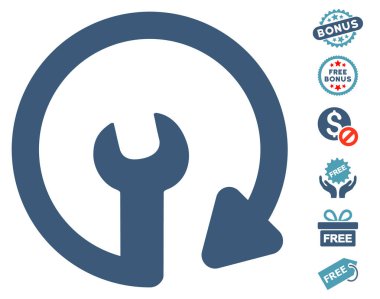 Ücretsiz Bonus ile Service simgesini tekrar