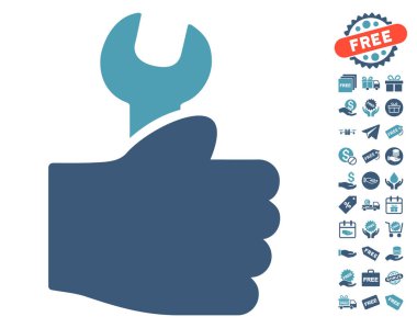 Hizmet el simgesi ücretsiz bonus