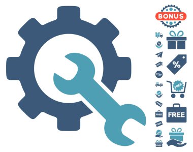 Ücretsiz Bonus simgesiyle hizmet araçları