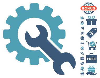 Ücretsiz Bonus simgesiyle hizmet araçları