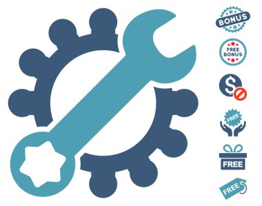 Ücretsiz Bonus simgesiyle hizmet araçları