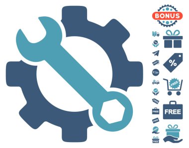 Ücretsiz Bonus simgesiyle hizmet araçları