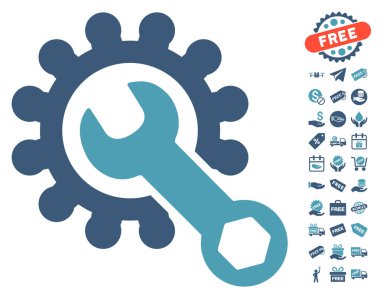 Ücretsiz Bonus simgesiyle hizmet araçları