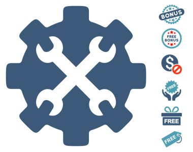 Ücretsiz Bonus simgesiyle hizmet araçları