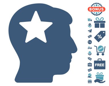 Ücretsiz Bonus ile yıldız kafa simgesi