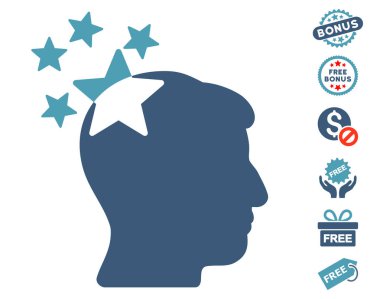 Yıldız kafa simgesi ücretsiz Bonus ile vurmak