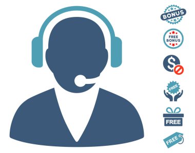 Ücretsiz Bonus ile destek işleç simgesi