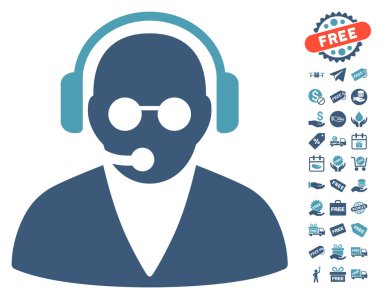 Ücretsiz Bonus ile destek işleç simgesi