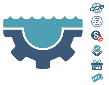 Su Servisi dişli simgesini ücretsiz bonus