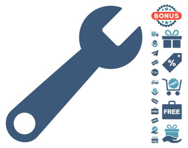 İngiliz anahtarı simgesini ücretsiz bonus