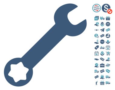 İngiliz anahtarı simgesini ücretsiz bonus