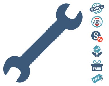 İngiliz anahtarı simgesini ücretsiz bonus