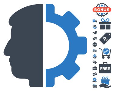 Ücretsiz Bonus ile Android kafa simgesi