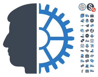 Ücretsiz Bonus ile Android kafa simgesi