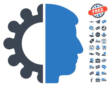 Ücretsiz Bonus ile Android kafa simgesi