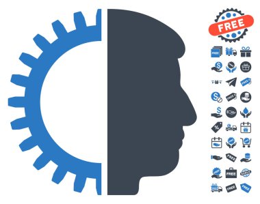 Ücretsiz Bonus ile Android kafa simgesi