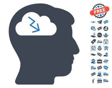 Beyin fırtınası simgesi ücretsiz bonus