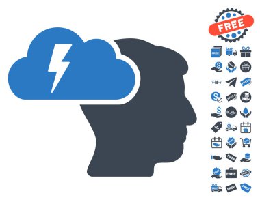 Beyin fırtınası simgesi ücretsiz bonus