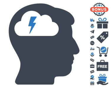 Beyin fırtınası simgesi ücretsiz bonus