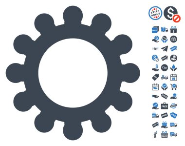 COG simgesi ücretsiz bonus